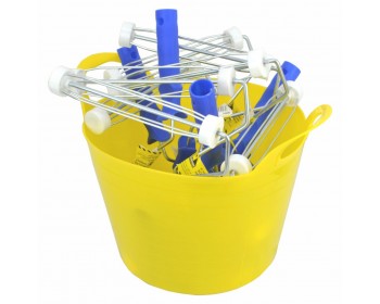 Bucket of 9in Caged Roller Frames